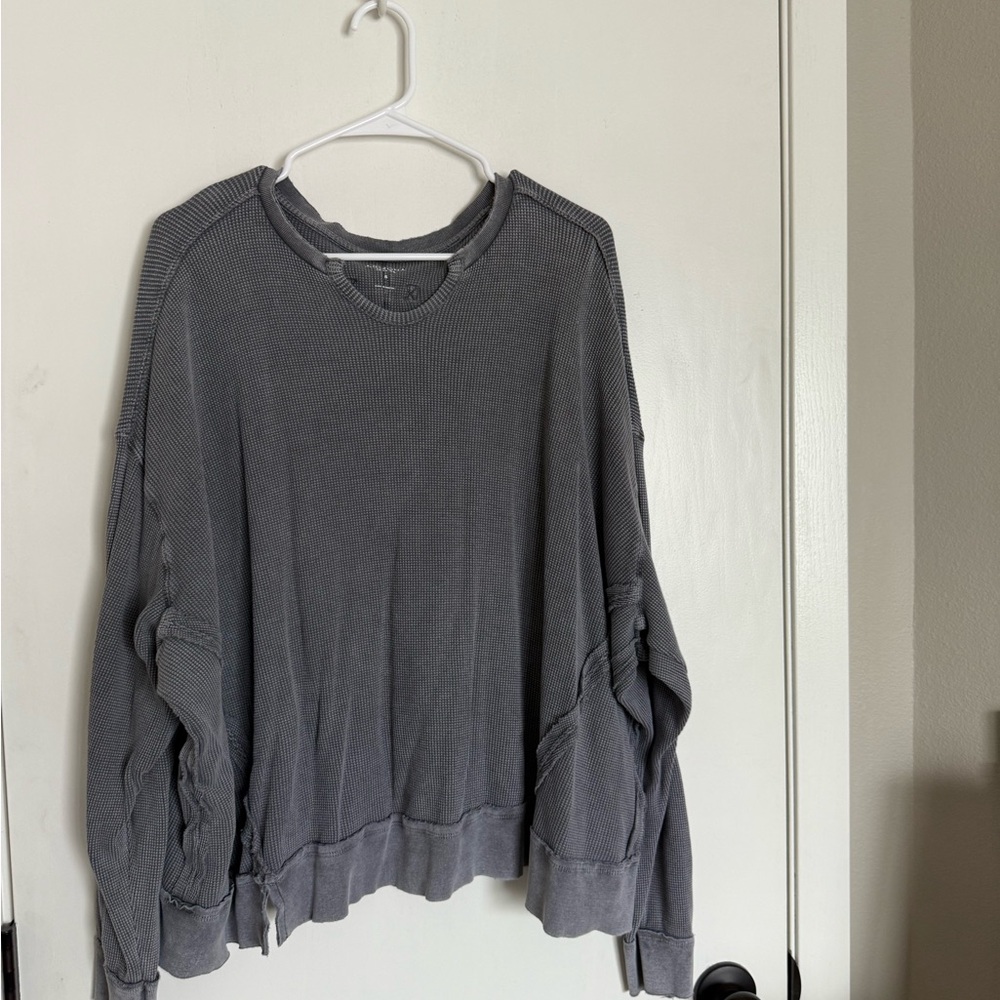 Gray Women's Top